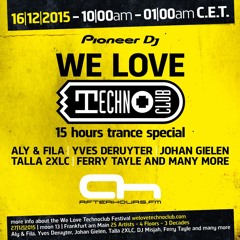 Bluefire @ We Love Technoclub Day AH.FM 2015-12-16