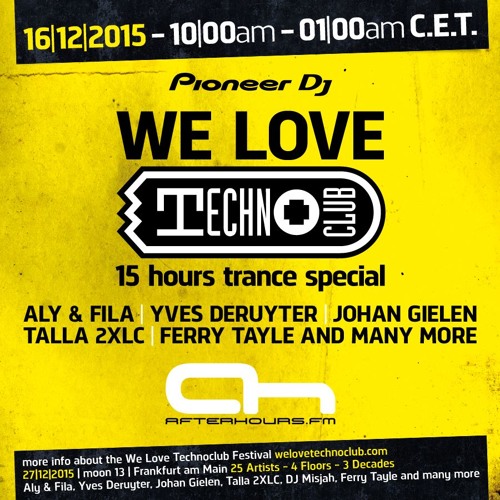 Bluefire @ We Love Technoclub Day AH.FM 2015-12-16