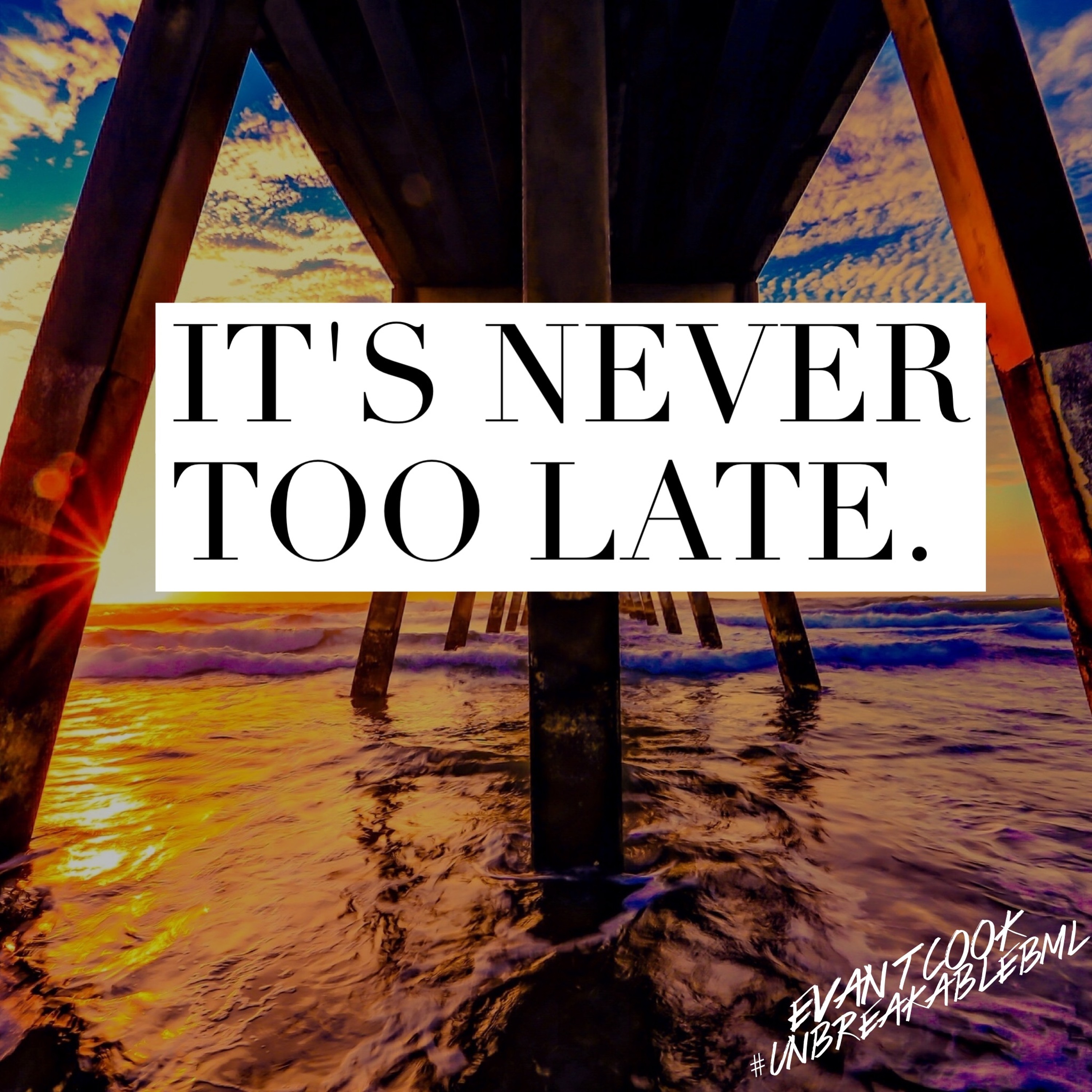 It's Never Too Late episode artwork
