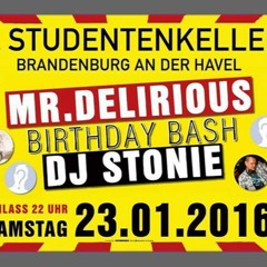 Marco Colado (SpringStil) @ Mr. DELIRIOUS feat. DJ Stonie Birthday Bash 23.01.2016