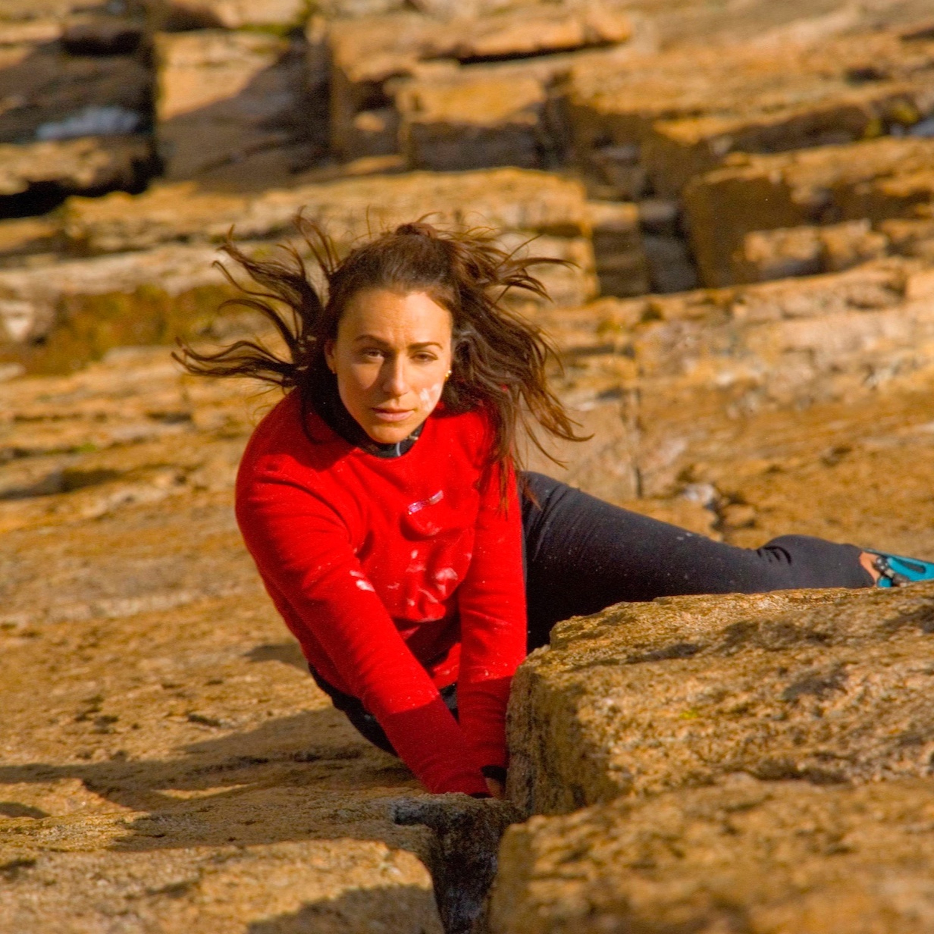 STEPH DAVIS - the only woman who free solos and BASE jumps off!