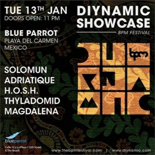 Solomun - Live at Diynamic, 2016 BPM Festival, The Jungle, January 12, 2016
