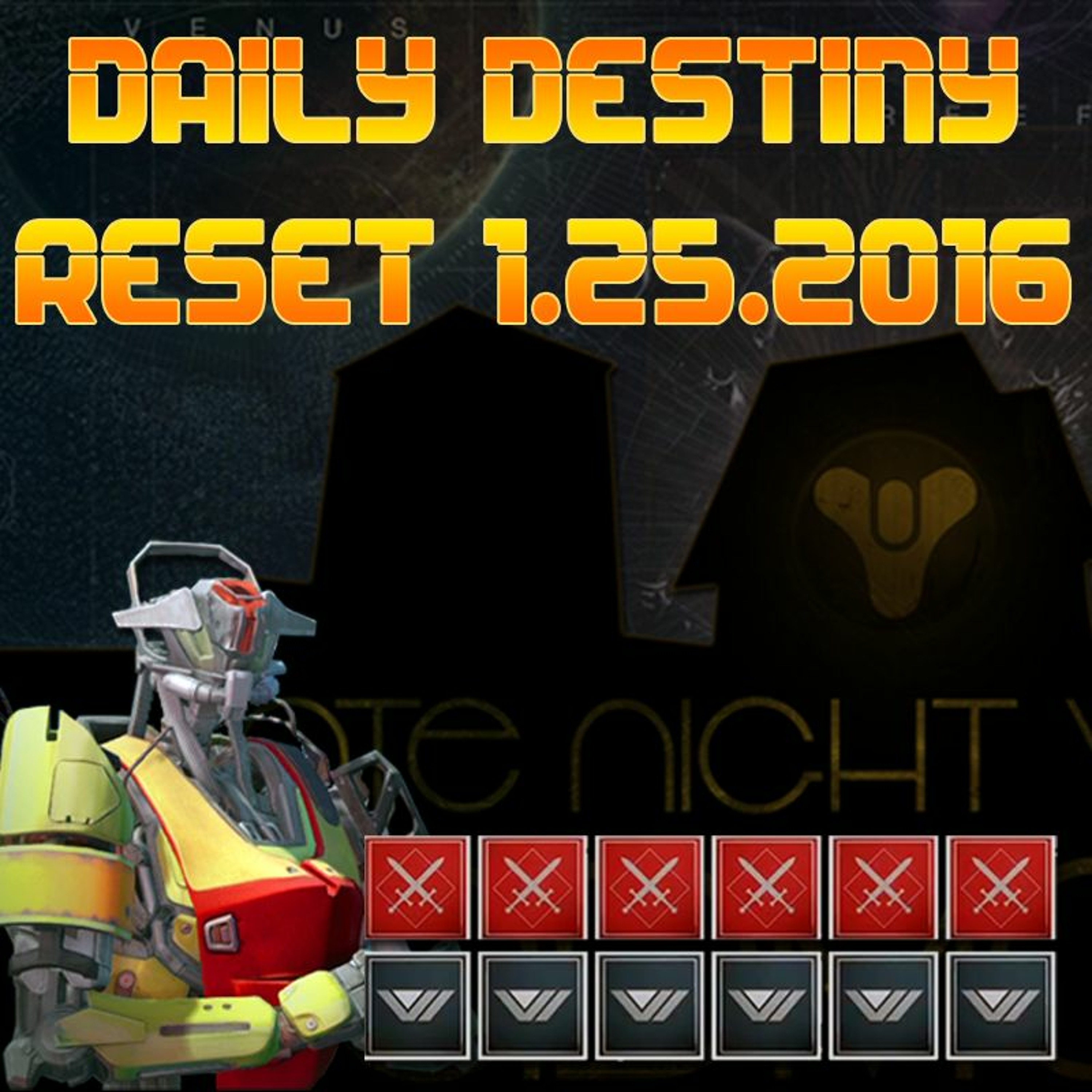 Daily Destiny Reset