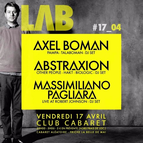 Axel Boman @ LAB - Marseille - 04.2015