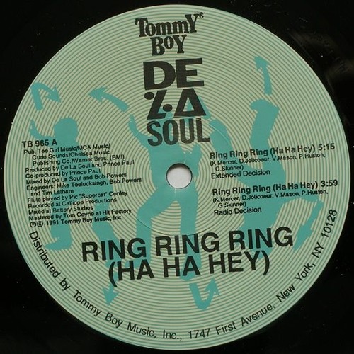 Stream D E L A SOUL - Ring Ring Ring (Pied Piper Ha Ha Hey Regroove) by  Funkingham | Listen online for free on SoundCloud