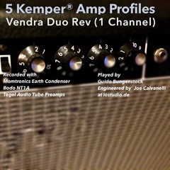Kemper Amp Profiles of the Vendra Duo Rev