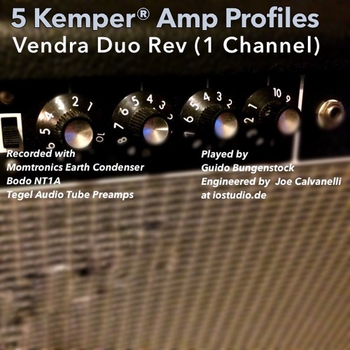 Kemper Amp Profiles of the Vendra Duo Rev