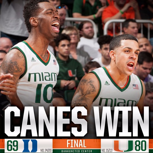 Stream Miami Hurricanes Listen to Radio Highlights Miami vs. Duke