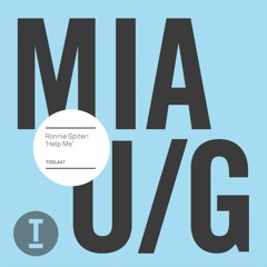Ronnie Spiteri - Help Me Preview - Toolroom