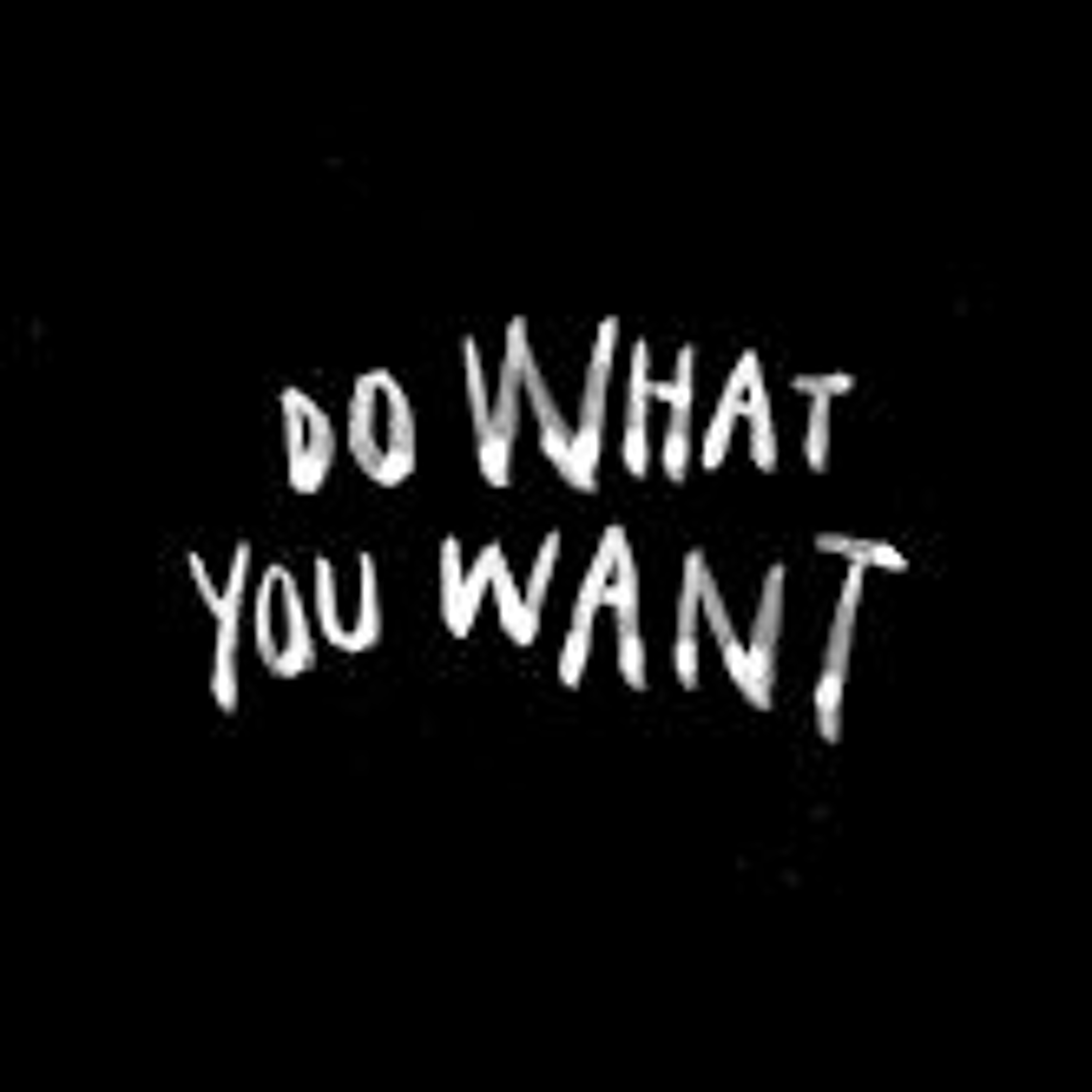 DO WHAT YOU WANT episode artwork