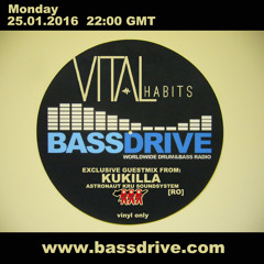 Guestmix for Vital Habits Show on Bassdrive Radio - vinyl