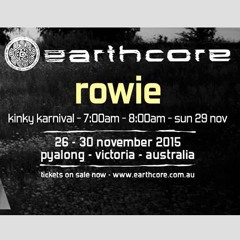 ROWIE DJ set @ Earthcore - 2015