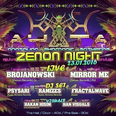 FRACTALWAVE - Ayata Zenon Night Zenonesque Set 23.01.2016