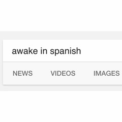 awake in spanish