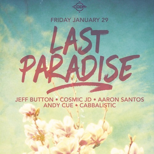 Preview: LAST PARADISE @ CODA (This Friday)