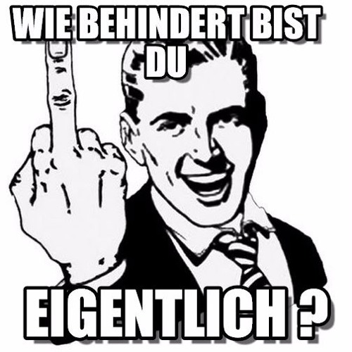 Ritsche... Ratsche... Behindert...