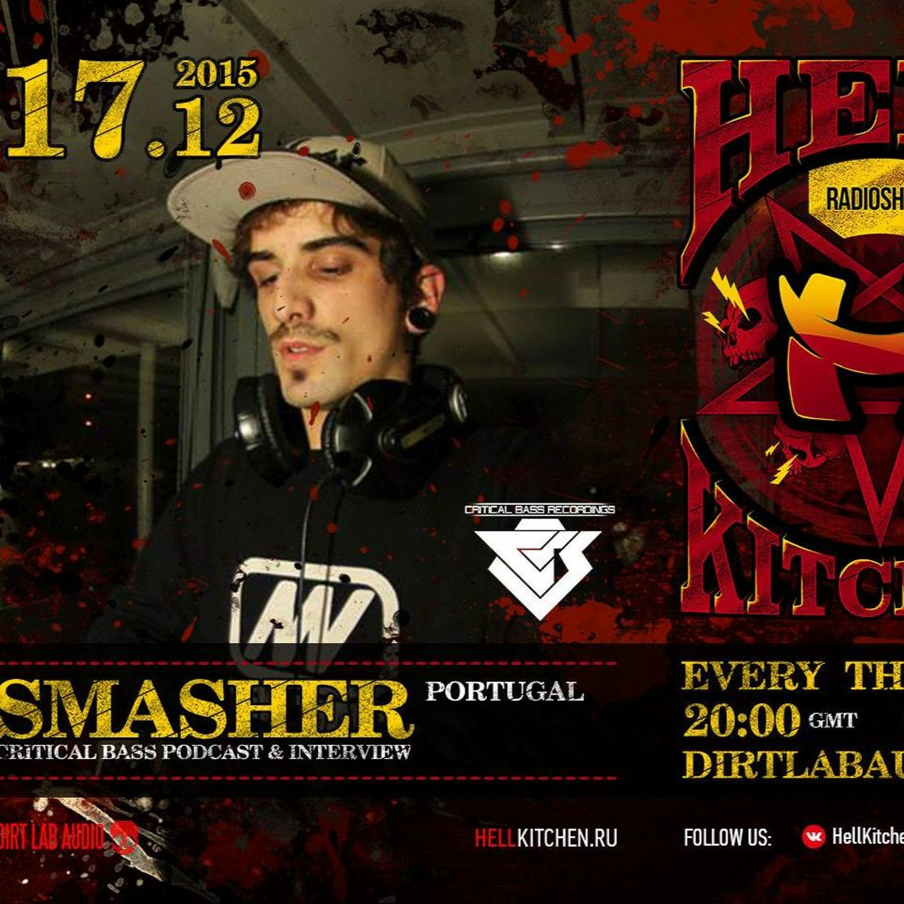 HELL KITCHEN Radioshow With Critical Bass Recordings  - SMASHER [PT] - GUEST MIX #2 episode artwork
