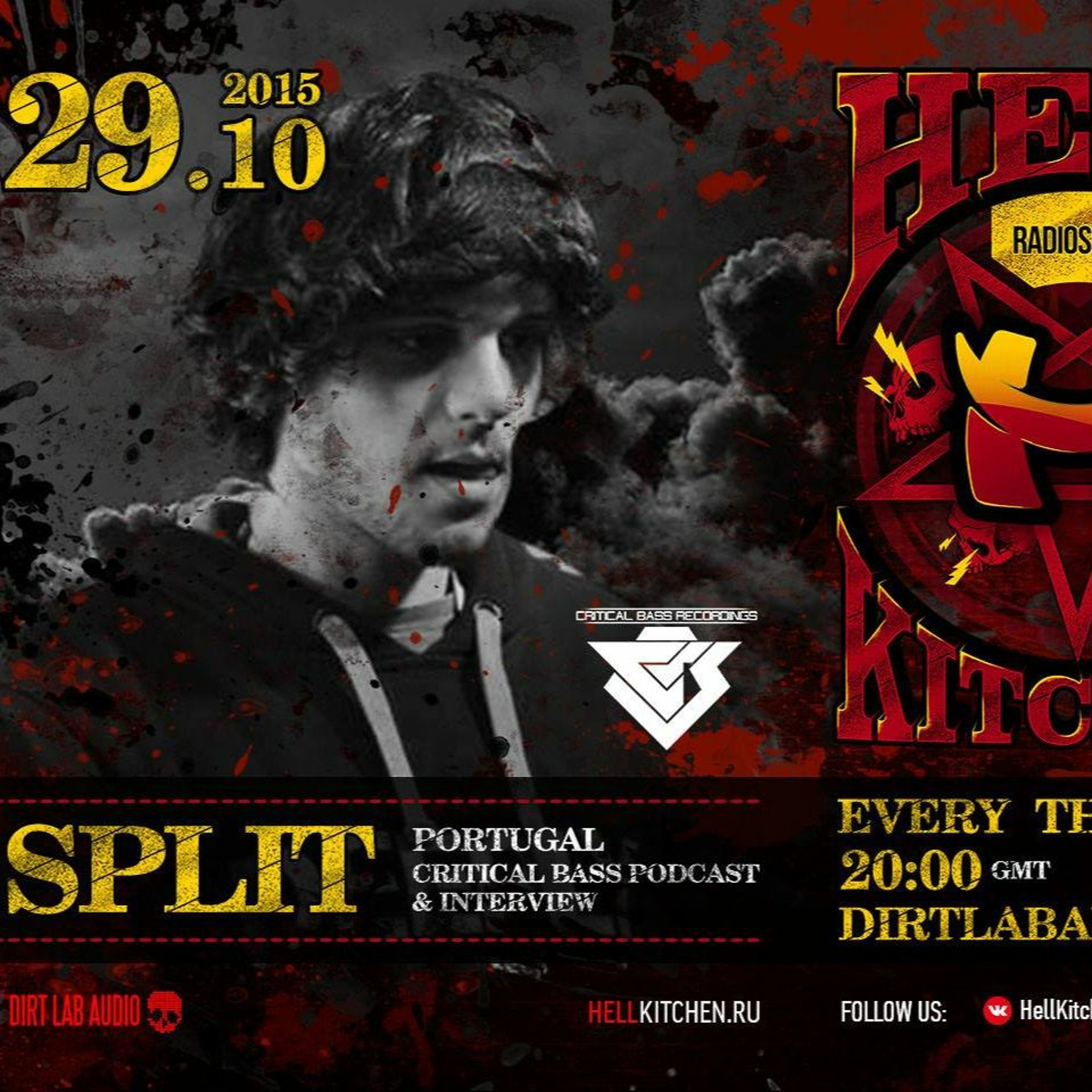 HELL KITCHEN Radioshow With Critical Bass Recordings- SPLIT [PT] - GUEST MIX #1 episode artwork