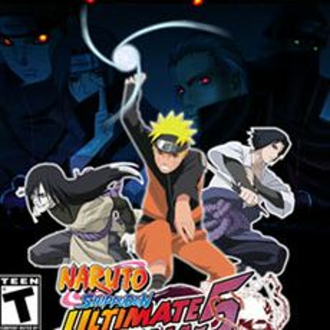 Naruto Shippuden Ultimate Ninja 5 PS2 LISTA de TODOS OS