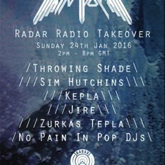 No Pain In Pop Takeover On Radar Radio - 24th January 2016