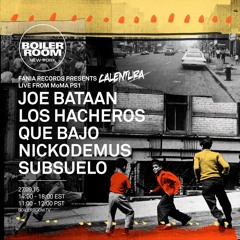 Los Hacheros Boiler Room NYC Live Set