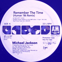 Michael Jackson - Remember The Time (Human '86 Remix)  @InitialTalk
