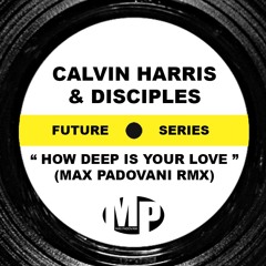 CALVIN HARRIS & DISCIPLES - HOW DEEP IS YOUR LOVE (Max Padovani Rmx)