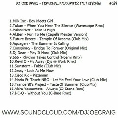 384.Dj Joe Craig - Personal Favourites 7 (Euro/Hands Up) 29-01-16