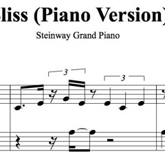 Bliss [Piano Solo]