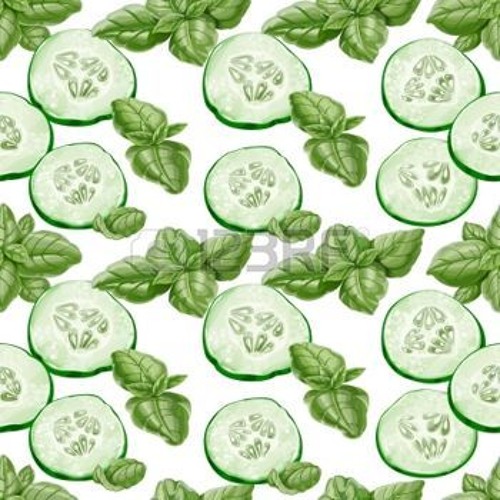 fresh cucumber slices (on lofi.hiphop 002)