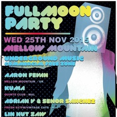 Adrian V - (LIVE) Full Moon Party Nov 2015, Thailand