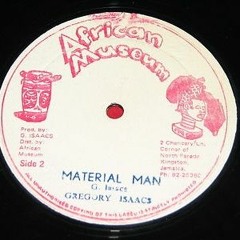 Gregory Isaacs "Material Man" (African Museum) 12"