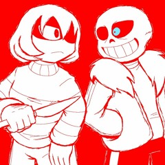 Stronger than you duet Sans VS Chara [djsmell - Milkychan]