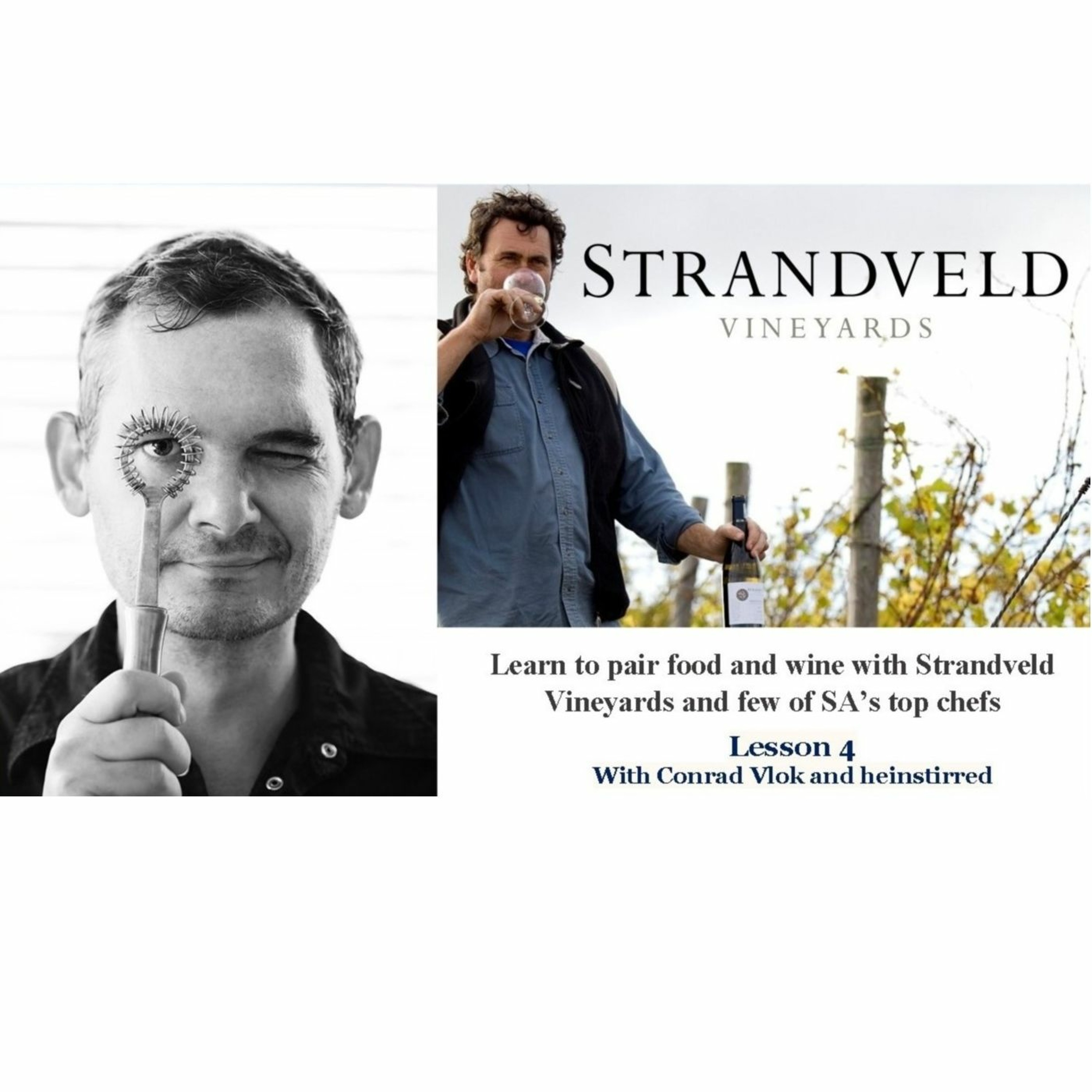 Lesson 4 : Food Wine Pairing Course - Strandveld Vineyards