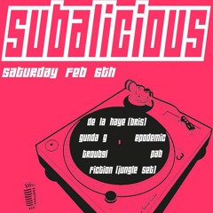 Subalicious Promo Mix February '16