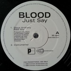 Blood - Just Say It [MJ Cole Funk Mix]