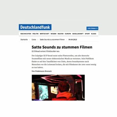 Satte Sounds zu stummen Filmen © Deutschlandfunk