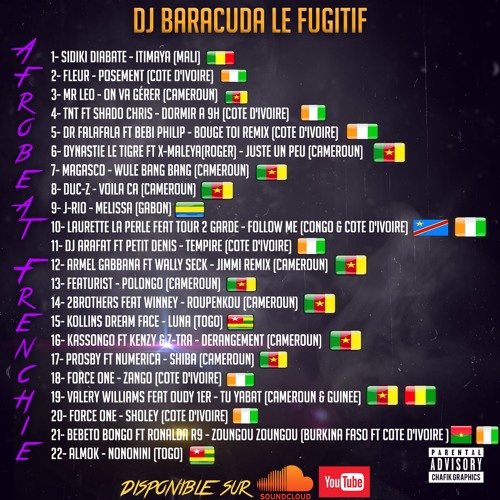 Stream Afrobeat Frenchie By Dj Baracuda by DJ Baracuda Officiel | Listen  online for free on SoundCloud