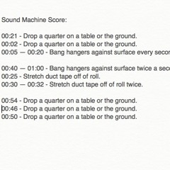 Sound Machine (Audacity Edit)