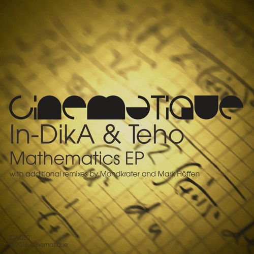 In-DikA & Teho - Hyperplane (Mondkrater Remix) (edit)