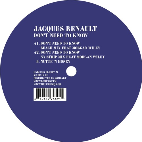 a2 don’t need to know (ny strip mix feat morgan wiley)