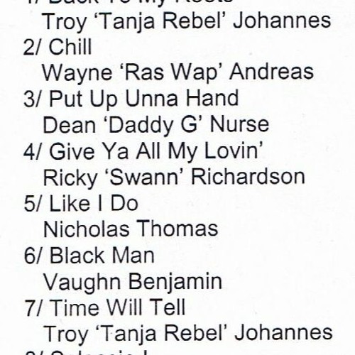 06 Vaughn Benjamin Ft - Peter Tosh - Black Man