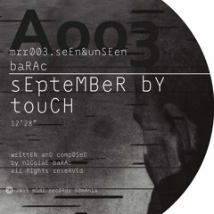 MRROO3  Barac - September By Touch