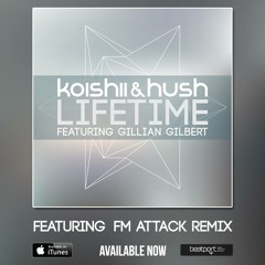 Koishii & Hush - Lifetime Ft Gillian Gilbert (FM Attack remix)