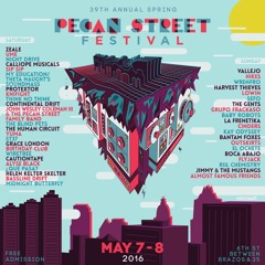 Spring 2016 Pecan Street Festival Playlist