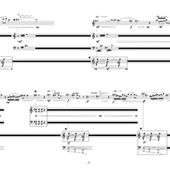 Imanaka (2003) for saxophone, marimba, and Rhodes keyboard