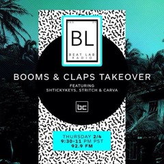 Booms And Claps - Exclusive Mix - Beat Lab Radio 84