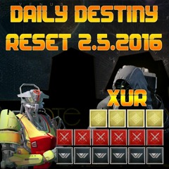 Daily Destiny Reset for February 5, 2016