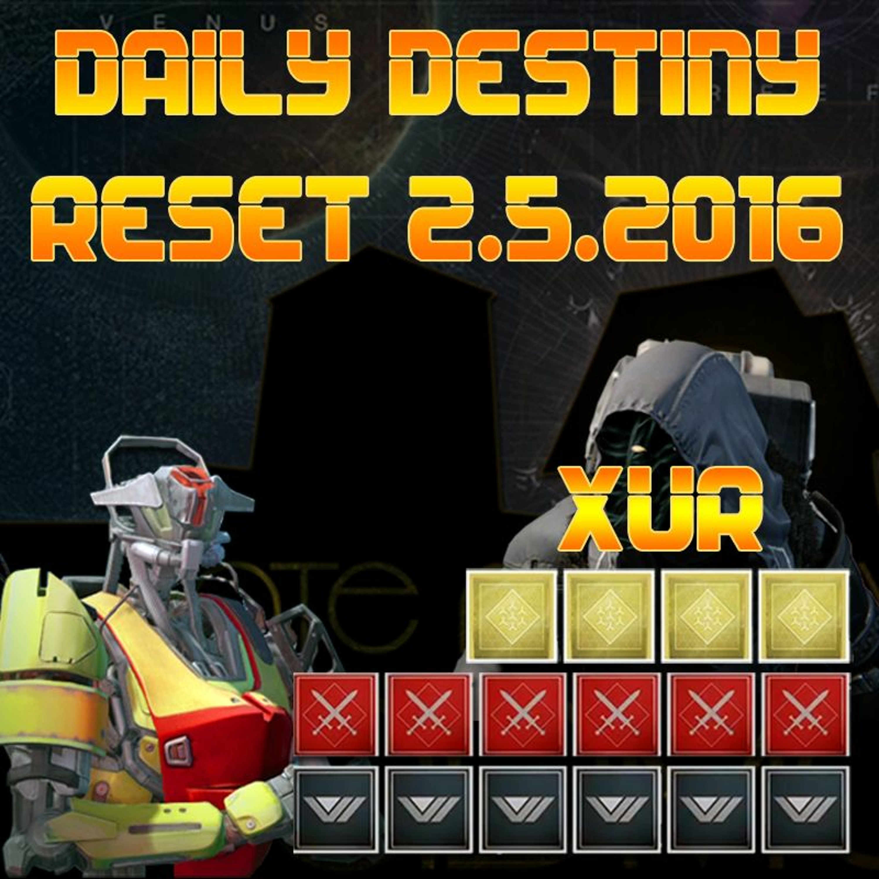 Daily Destiny Reset