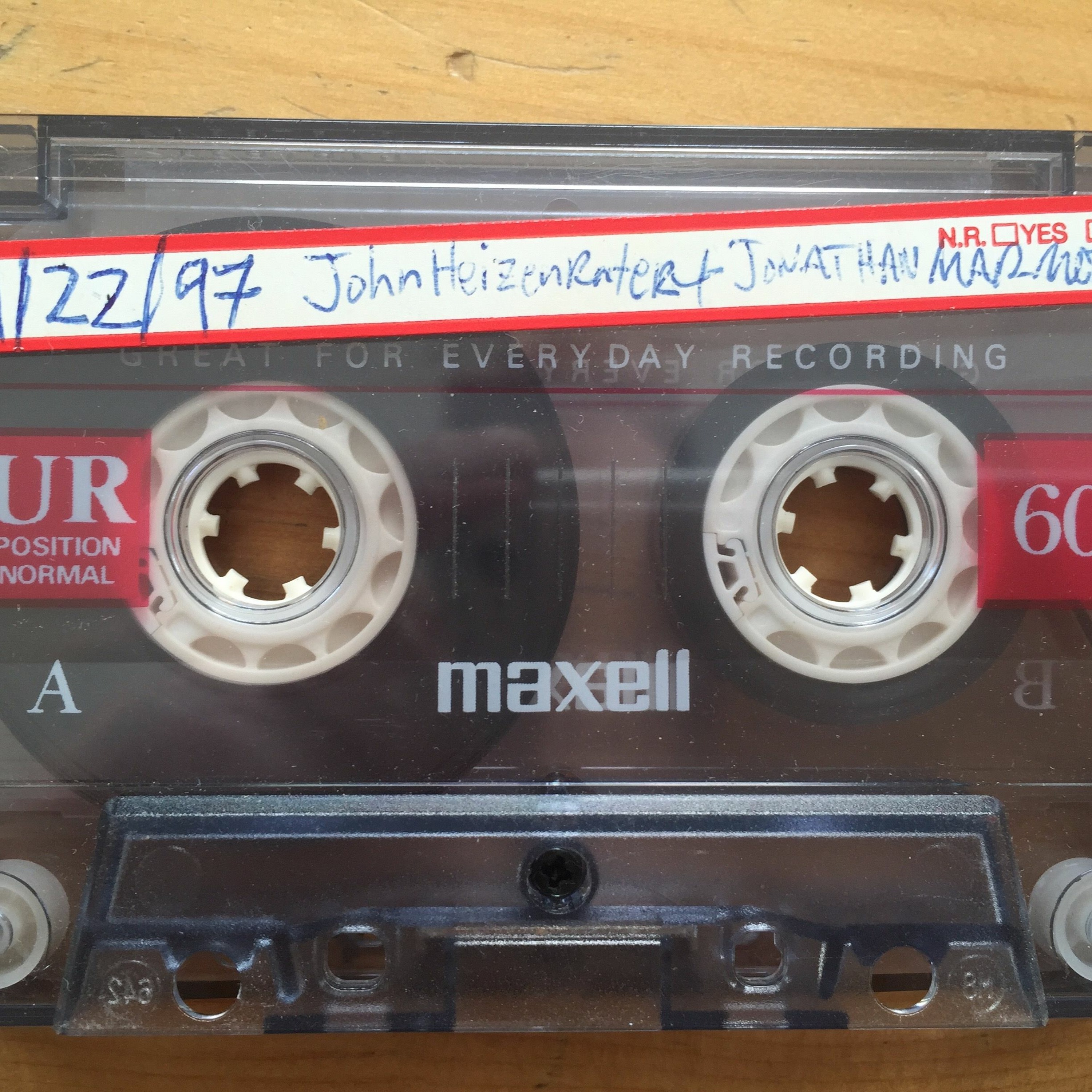 John Heitzenrater And Jonathan Marmor 11-22-97 episode artwork